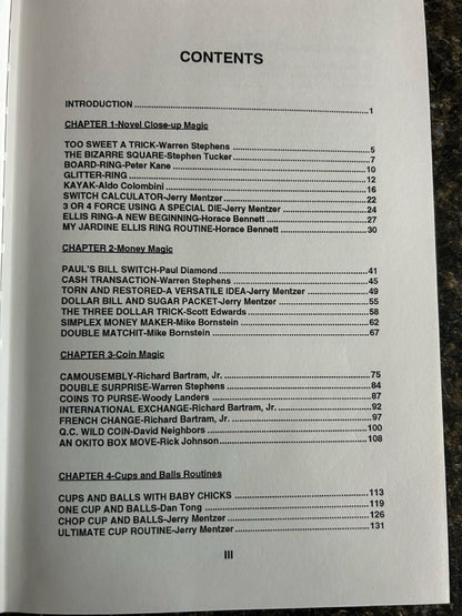 Close-Up File - Jerry Mentzer - SIGNED