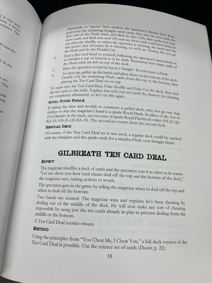 Bammo Ten Card Deal Dossier (softcover) + Addendum + DVD - Bob Farmer