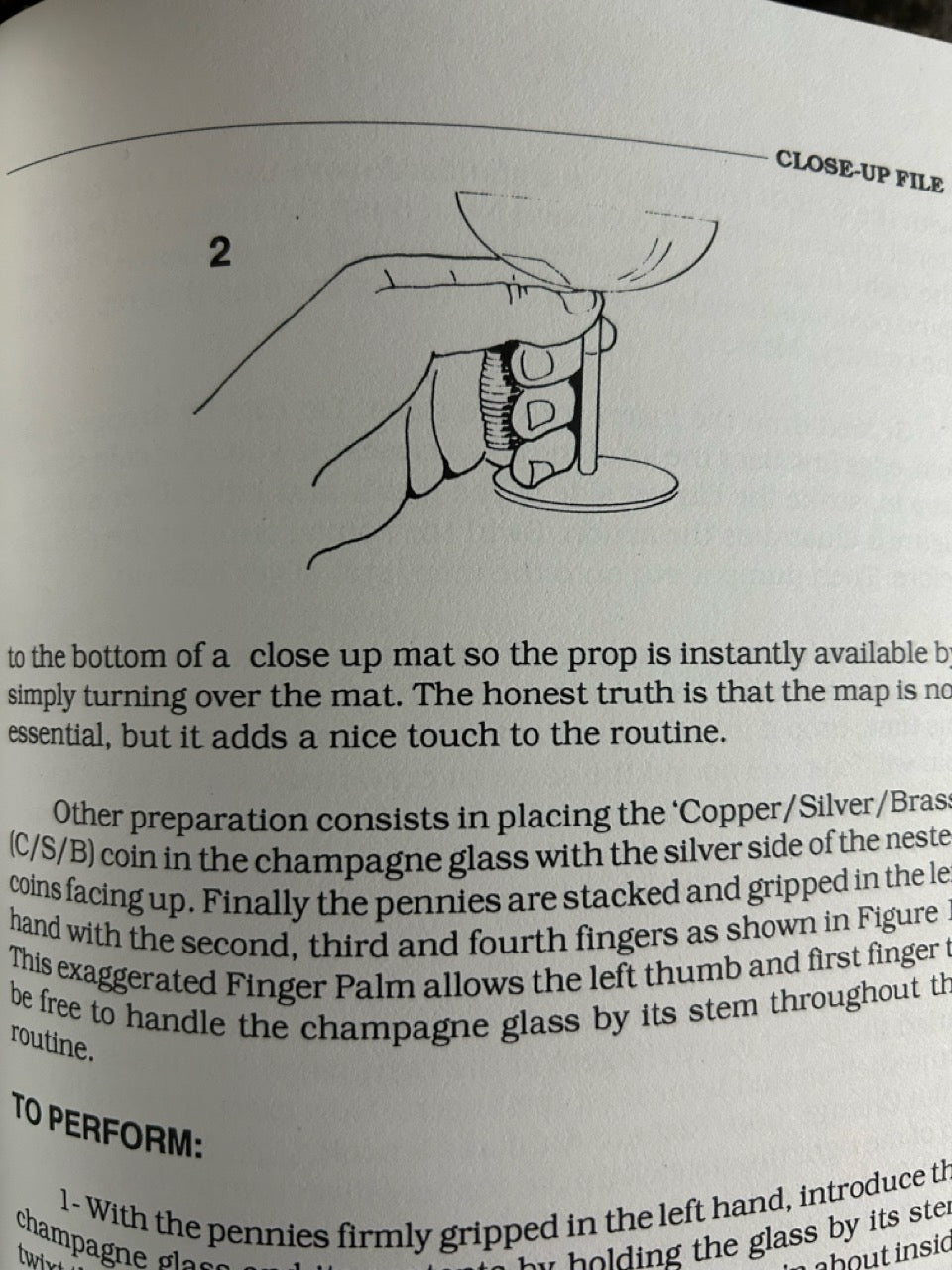 Close-Up File - Jerry Mentzer - SIGNED