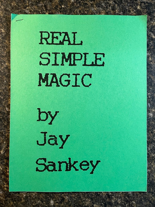 Real Simple Magic - Jay Sankey