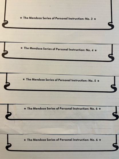The Mendoza Series of Personal Instruction (5 Sets) - John Mendoza