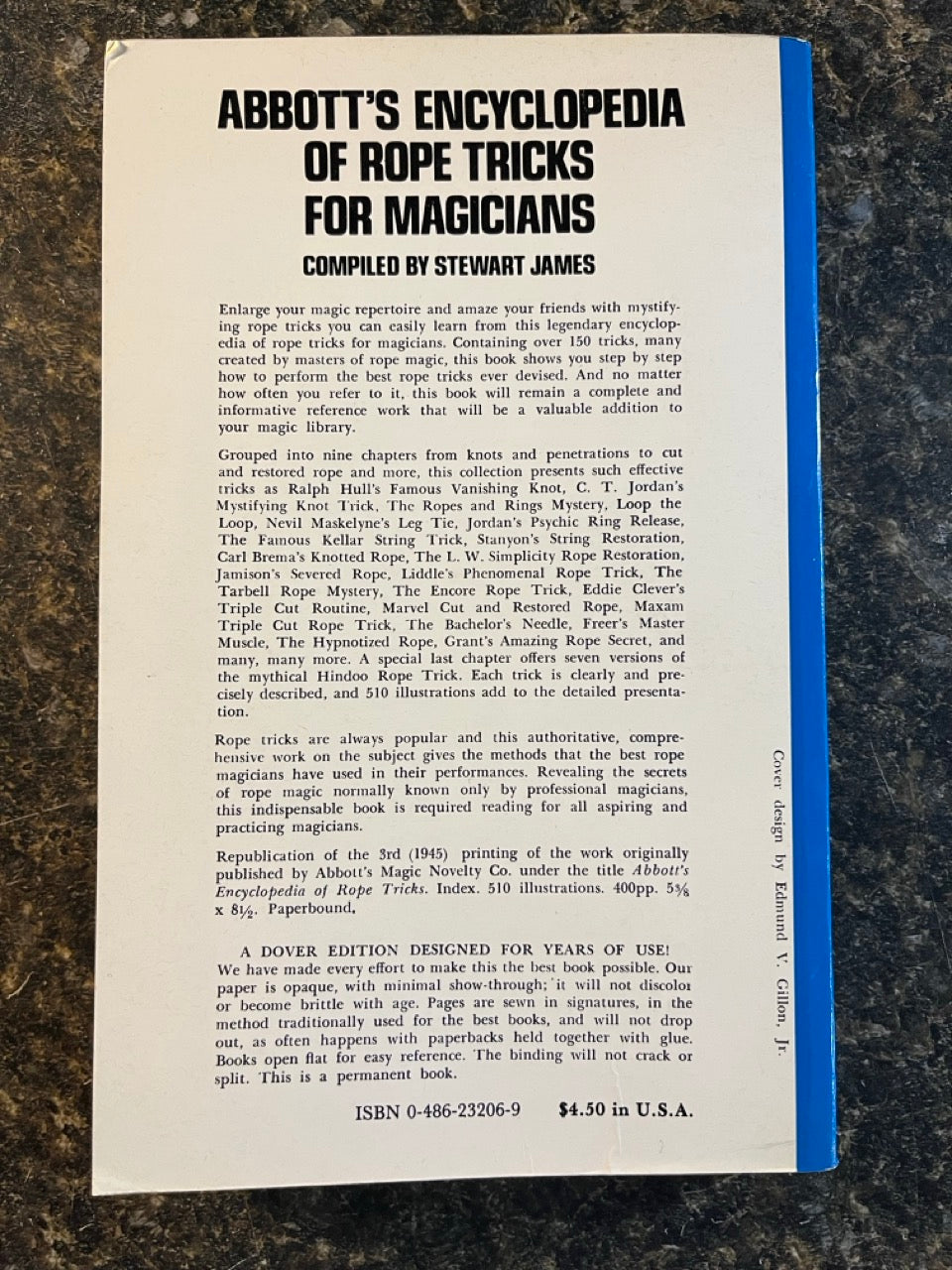 Abbott's Encyclopedia of Rope Tricks for Magicians - Stewart James (Used)
