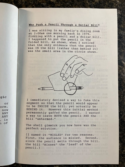 Timothy Wenk's Misled (INSTRUCTIONS ONLY)