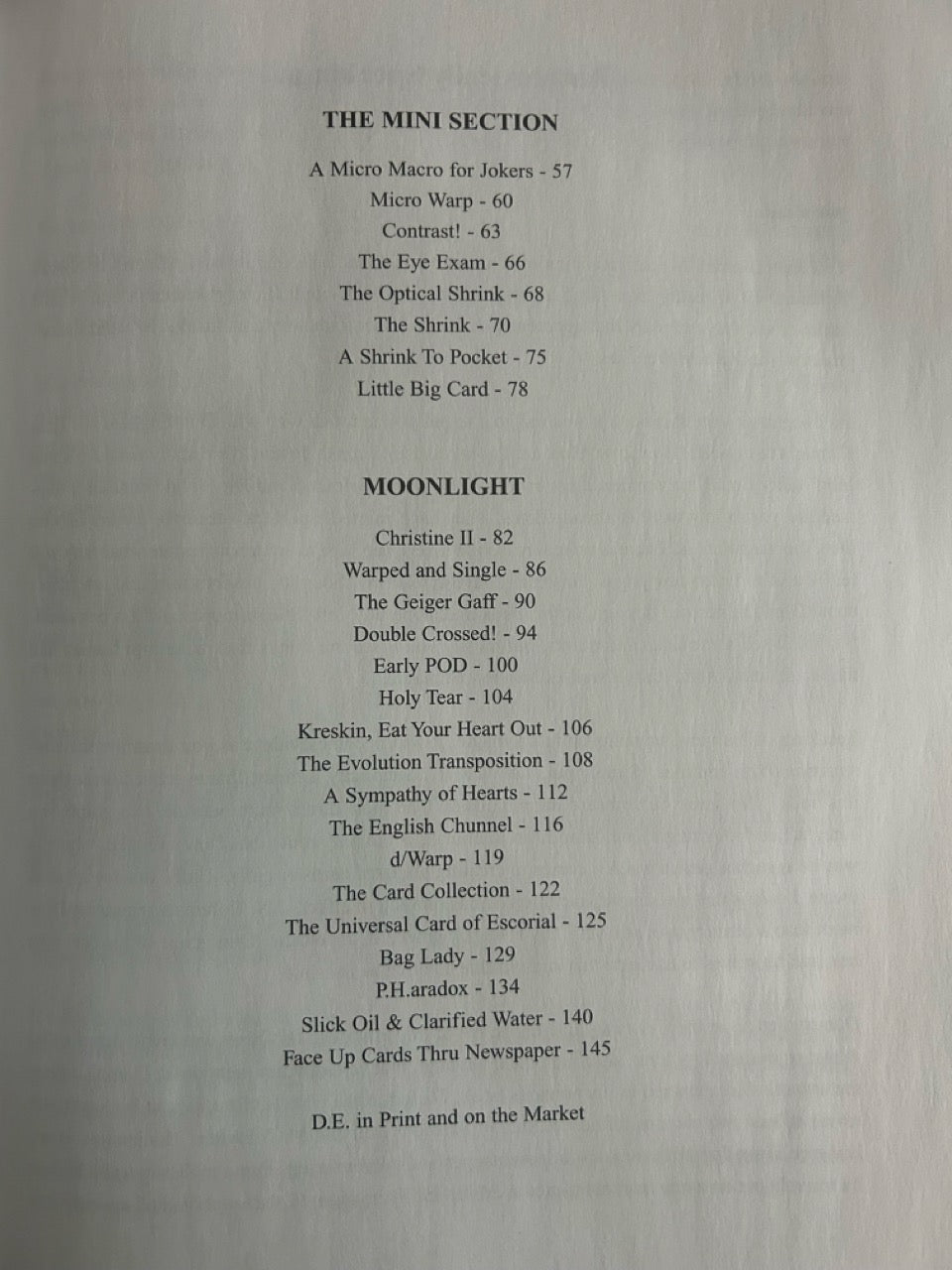 Don England's Paradox (book only) - Kevin Kelly - USED