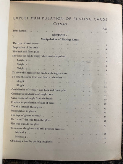 Expert manipulation of Playing Cards - Lewis Ganson