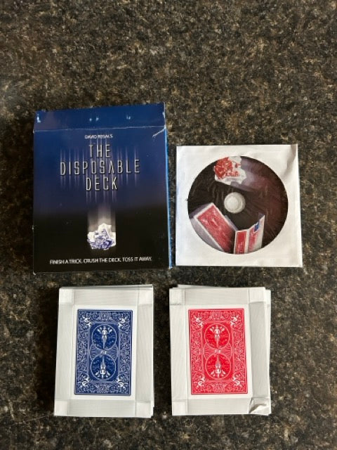 The Disposable Deck - David Regal (BLUE & RED) (SM Z)