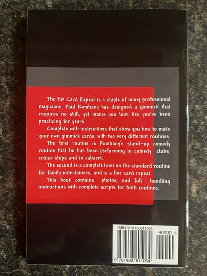 Six Card Repeat - Paul Romhany