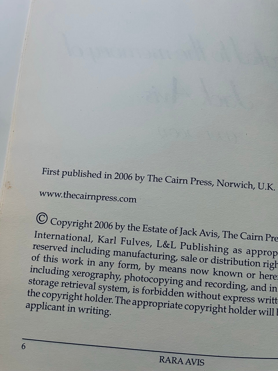 Rara Avis: Sixty Years of Magic from the Notebooks of Jack Avis - Anthony Brahams