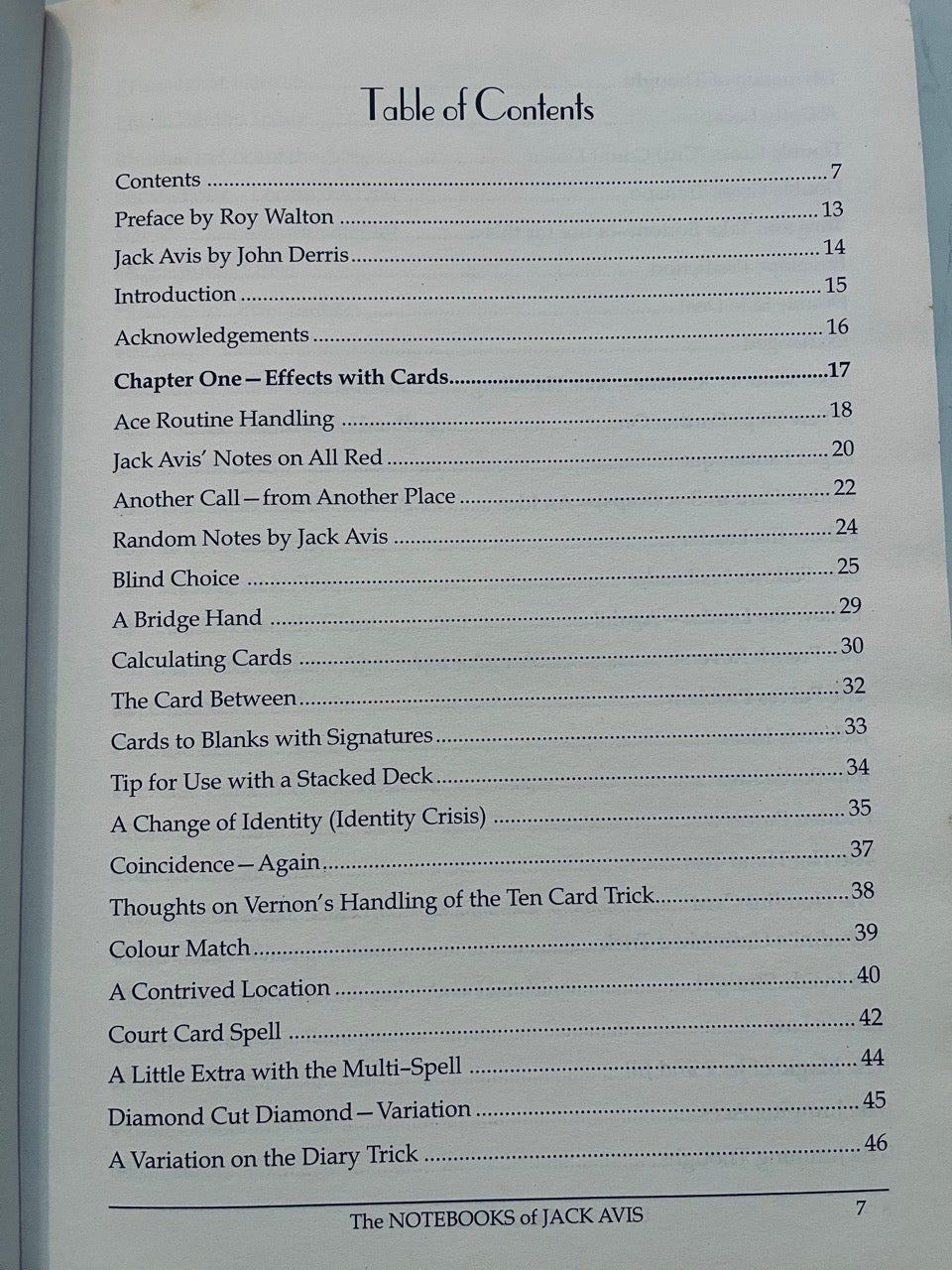 Rara Avis: Sixty Years of Magic from the Notebooks of Jack Avis - Anthony Brahams