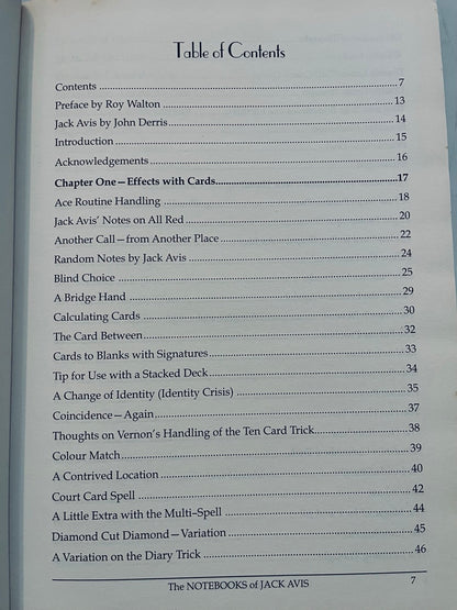 Rara Avis: Sixty Years of Magic from the Notebooks of Jack Avis - Anthony Brahams