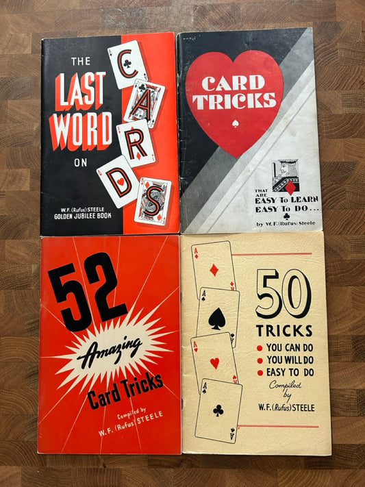 4 Booklets By W. F. (Rufus ) Steele