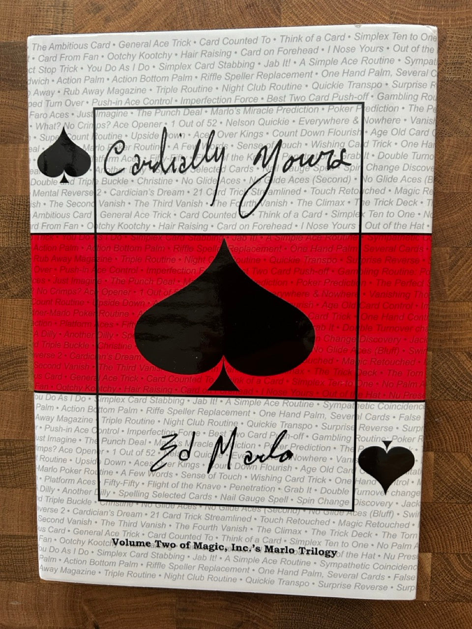 Cardially Yours - Ed Marlo