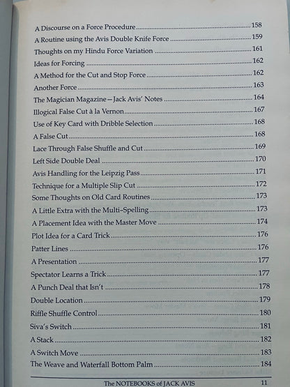 Rara Avis: Sixty Years of Magic from the Notebooks of Jack Avis - Anthony Brahams