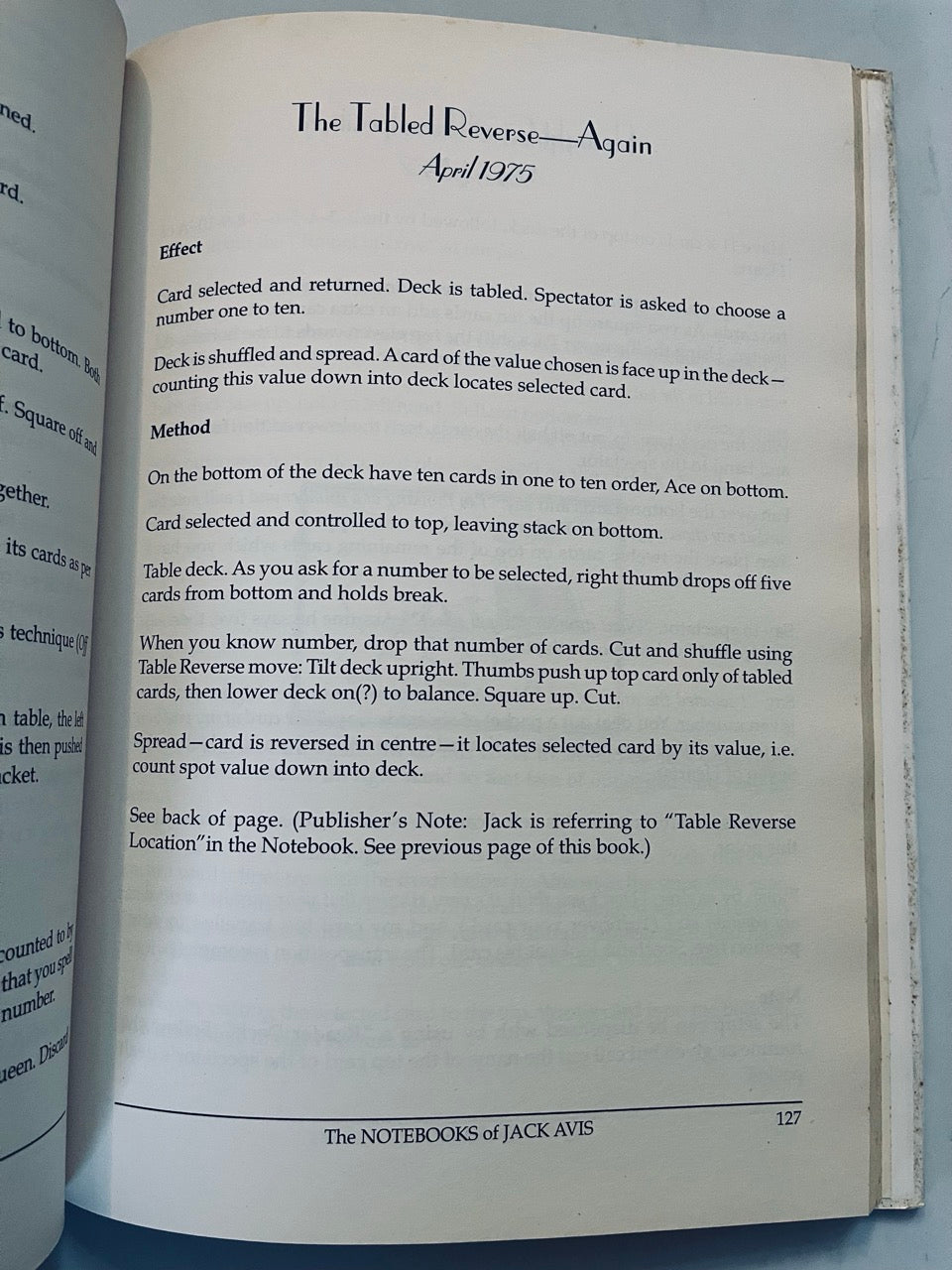 Rara Avis: Sixty Years of Magic from the Notebooks of Jack Avis - Anthony Brahams