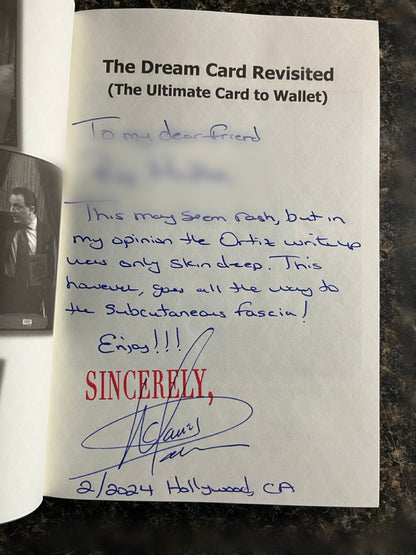 The Dream Card Revisited - David Malek - SIGNED