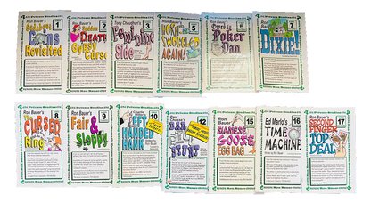 Ron Bauer Private Studies Set of 13 Booklets & Gimmicks