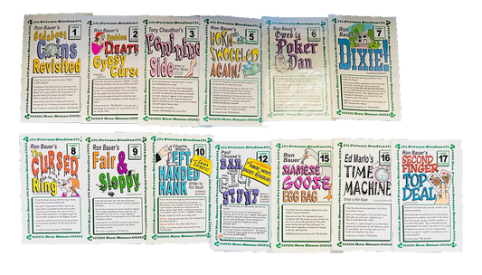 Ron Bauer Private Studies Set of 13 Booklets & Gimmicks