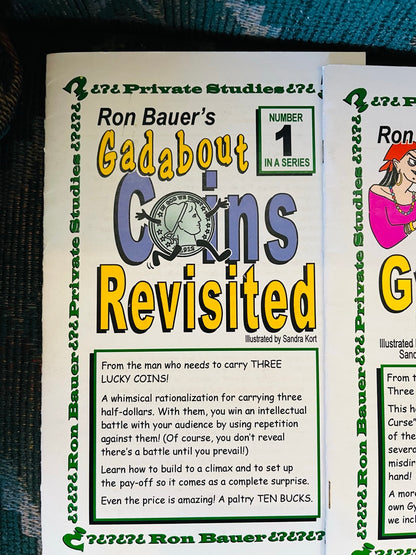 Ron Bauer Private Studies Set of 13 Booklets & Gimmicks