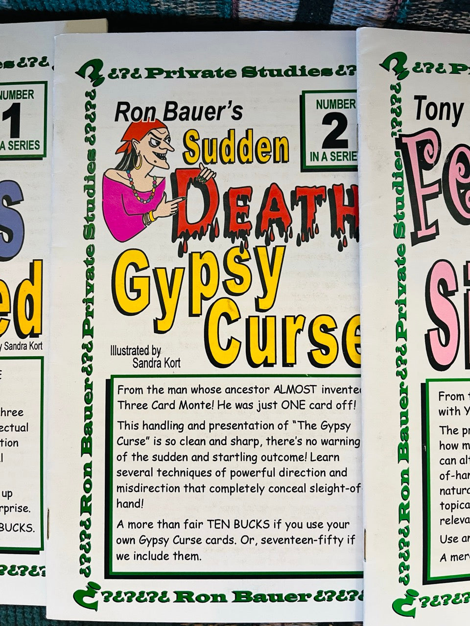 Ron Bauer Private Studies Set of 13 Booklets & Gimmicks