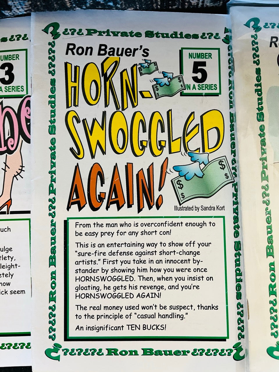 Ron Bauer Private Studies Set of 13 Booklets & Gimmicks