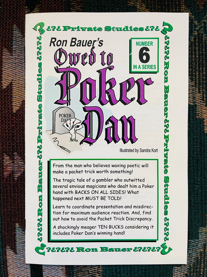 Ron Bauer Private Studies Set of 13 Booklets & Gimmicks