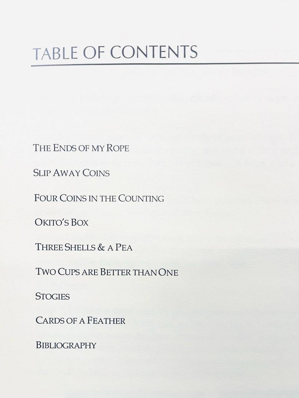 Compositions of Conjuring - Eric DeCamps