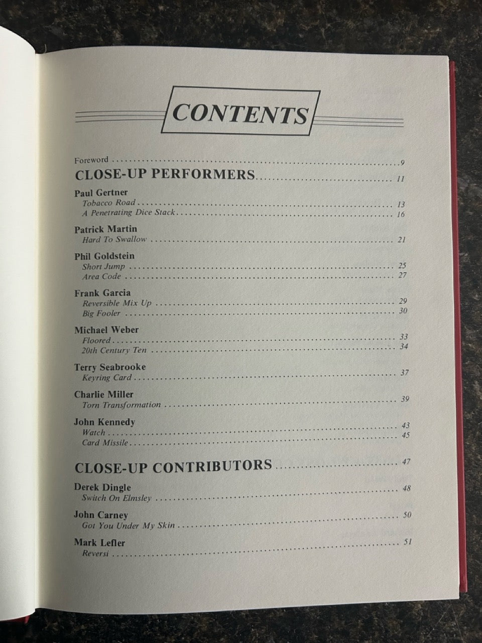 The New York Magic Symposium Close-Up/Stage Collection 2 - Richard Kaufman