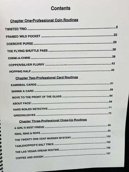 Professional Close-Up of Curtis Kam (Deceptions in Paradise(Special 2015 edition)) - Jerry Mentzer