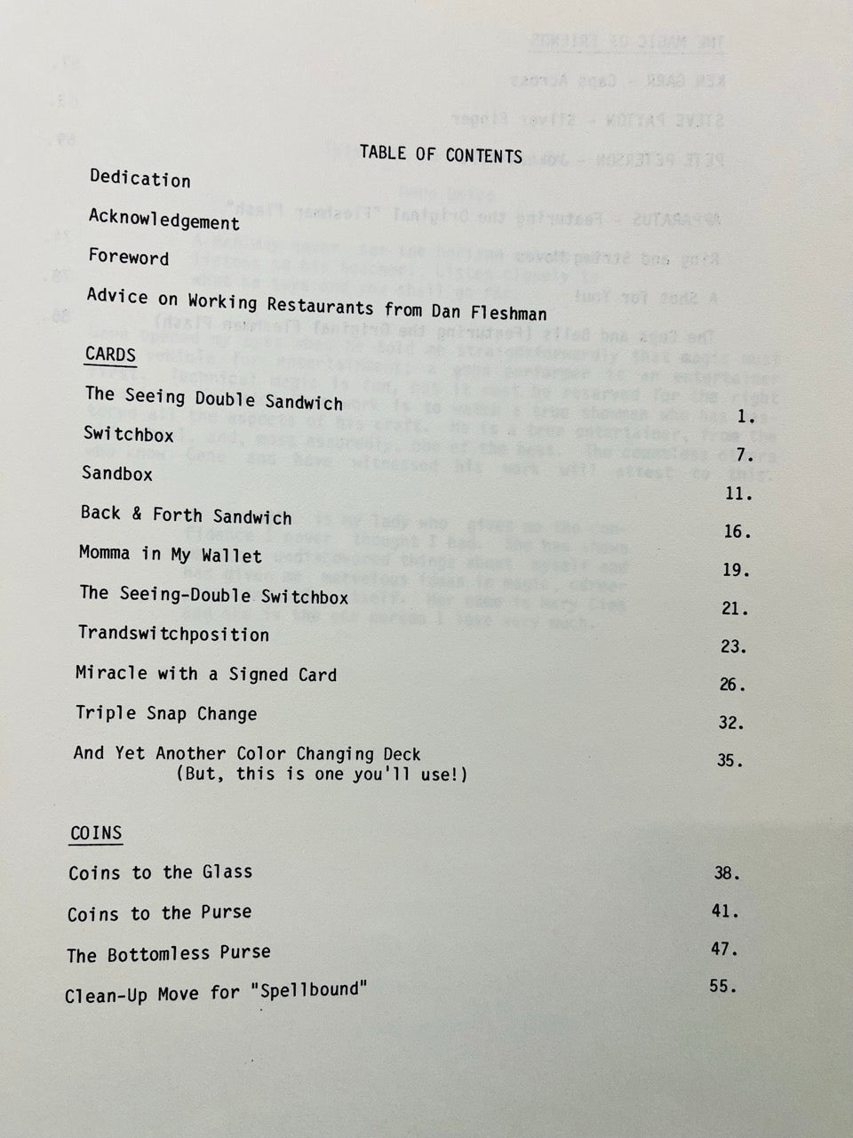 Mendoza presents The Excellence of Danny Fleshman