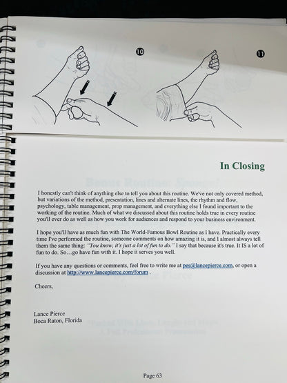 The World-Famous Bowl Routine - Lance Pierce