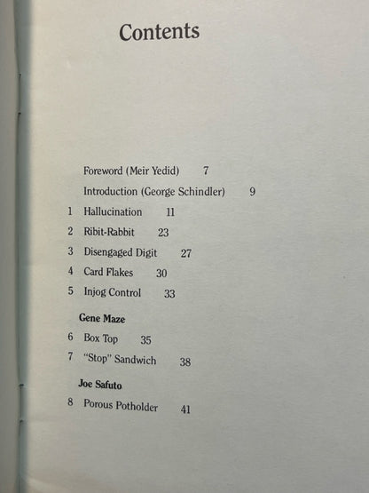 Meir Yedid's Close-Up Hallucinations - George Schindler