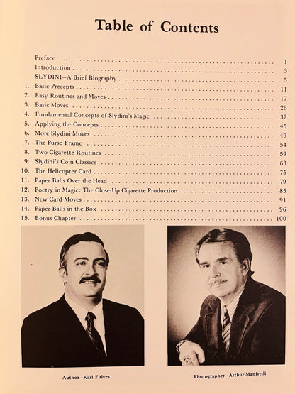 The Best of Slydini...And More - Karl Fulves (2 Volume Set)(NEW)