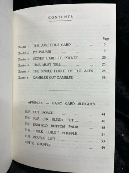 Cy Endfield's Entertaining Card Magic - Lewis Ganson