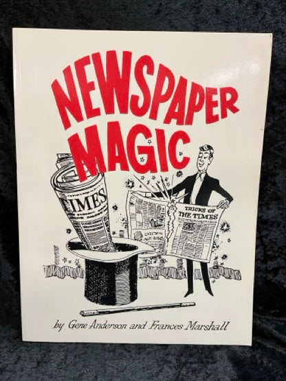Newspaper Magic - Gene Anderson & Frances Marshall - SIGNED