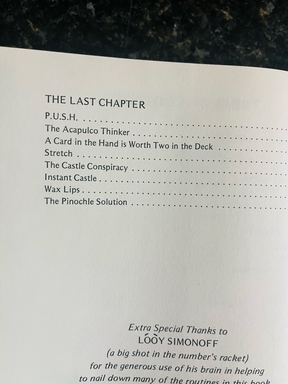 Close-Up Entertainer - Paul Harris