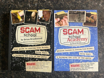 Scam School/ Scam School Academy- Brian Brushwood
