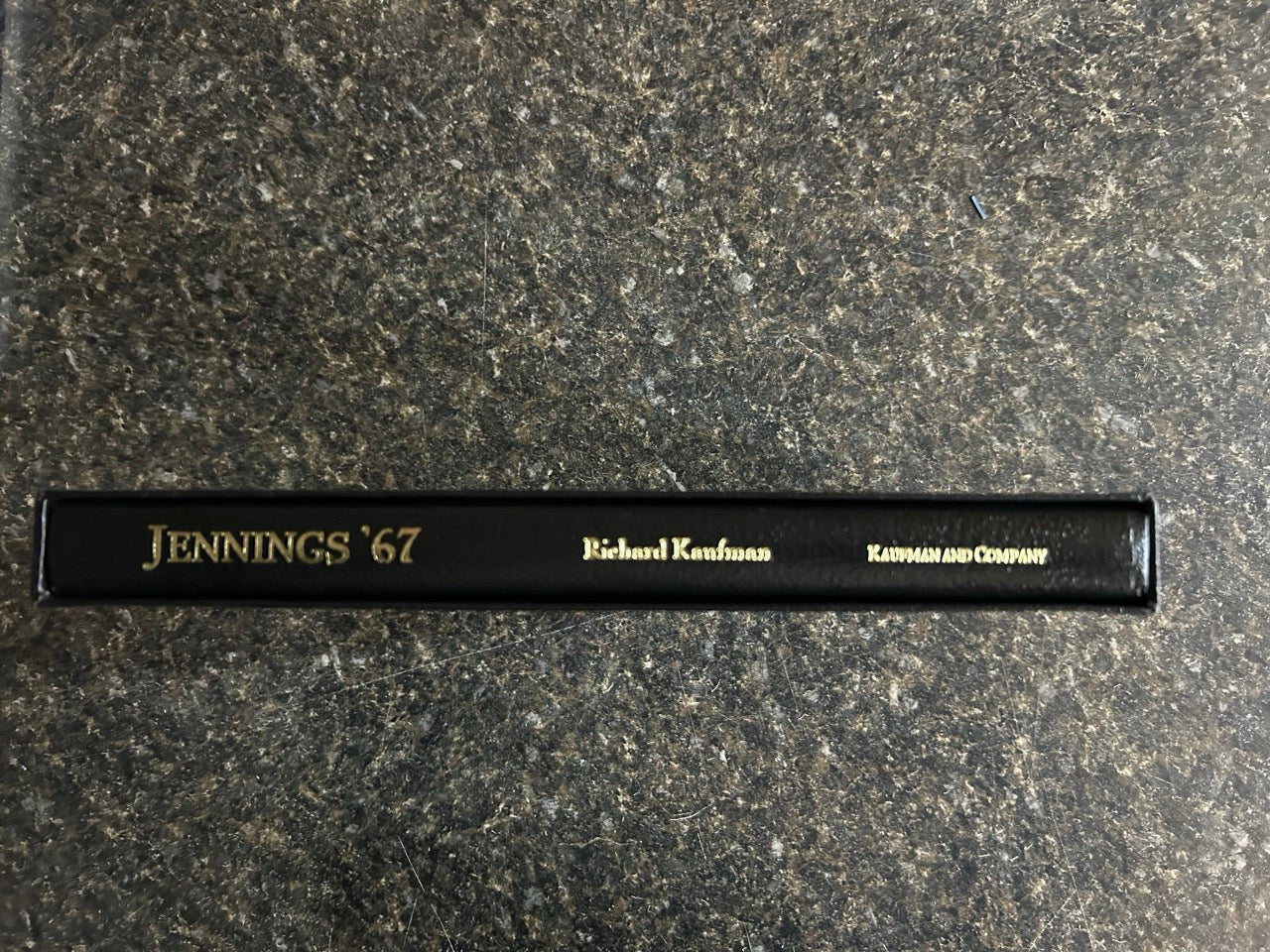 Jennings '67 - Richard Kaufman - DELUXE edition (SIGNED & Numbered)