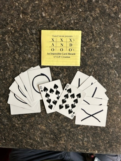 XXXs AND OOOs: AN Impossible Card Miracle (Q:9) - (Tom Craven estate)