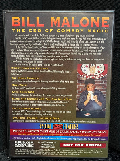 Bill Malone: On The Loose, Vols.1-4 - DVD Set
