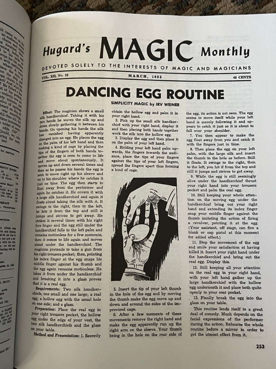 Hugard's Magic Monthly - Complete Set - Jean Hugard