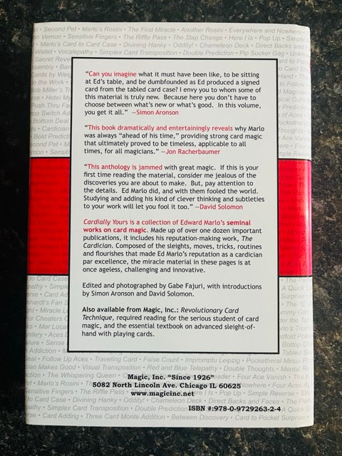 Cardially Yours - Ed Marlo