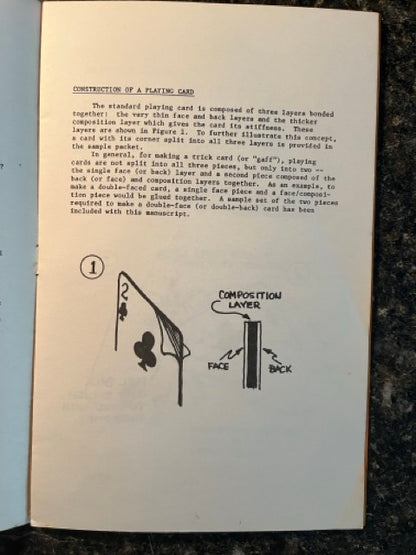 How to Make Your Own Trick Cards - D. Grenewetzki +Sample Cards