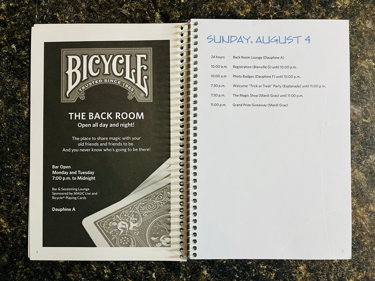 2019 Magic Live! Program