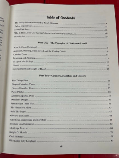 Simon Says: The Close-Up Magic of Simon Lovell