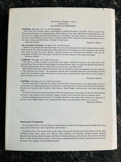 Coin Magic - Richard Kaufman - 1st Edition