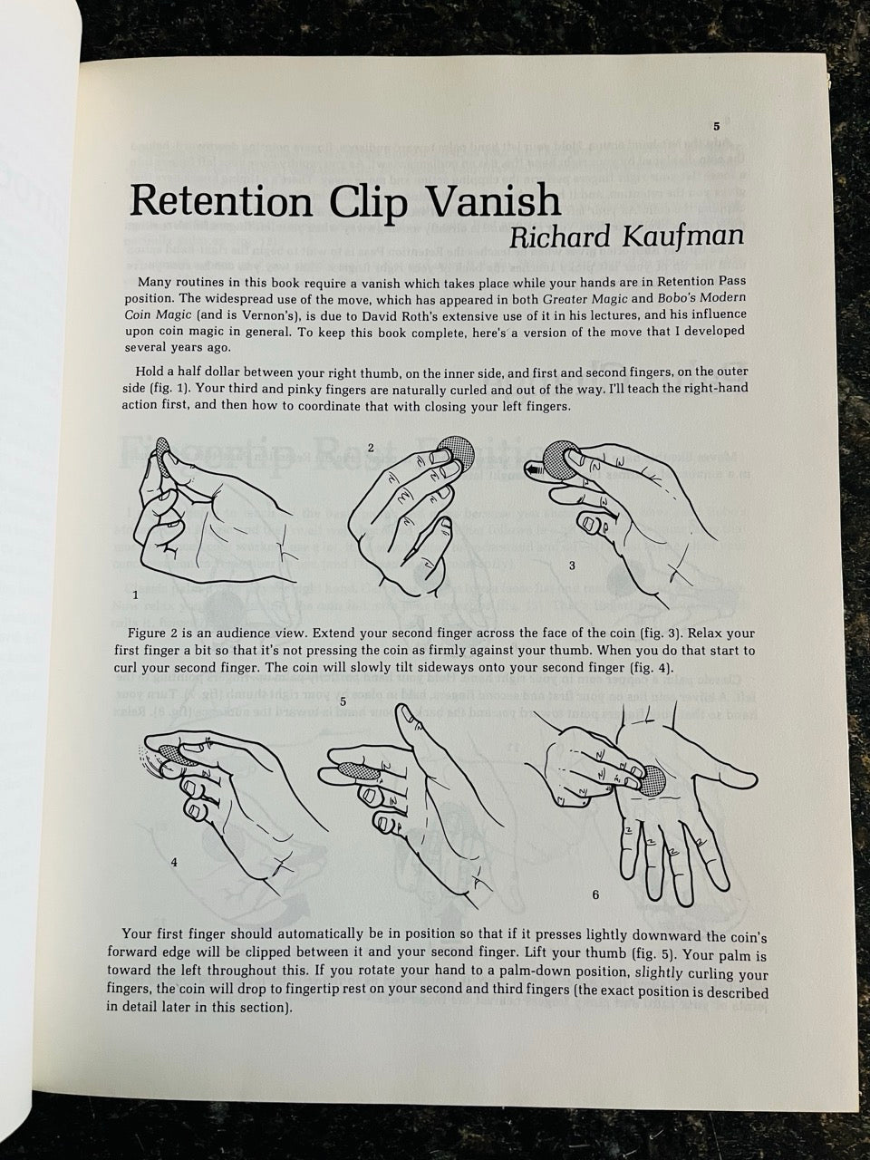 Coin Magic - Richard Kaufman - 1st Edition