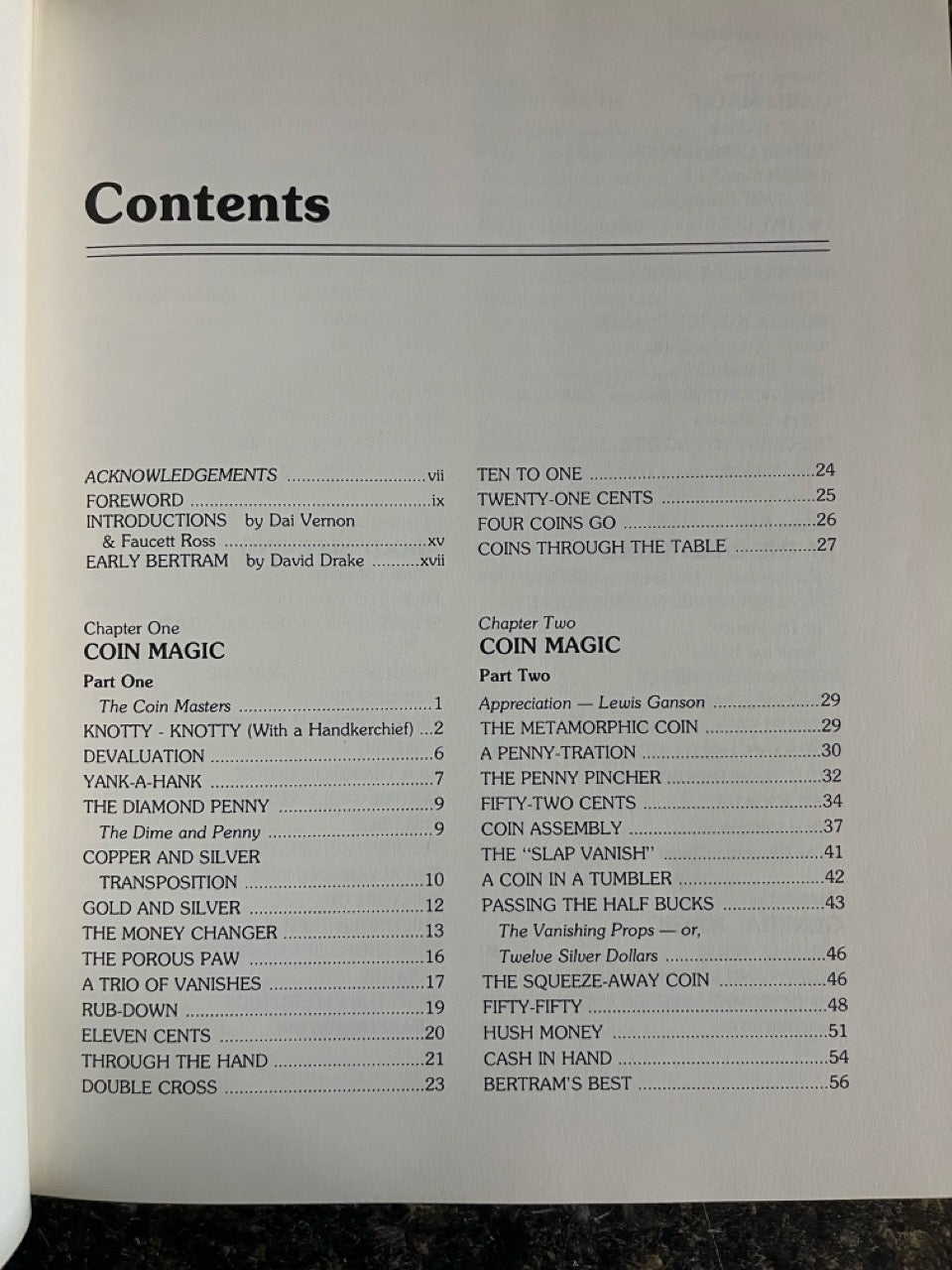 Magic and Methods of Ross Bertram - Ross Bertram