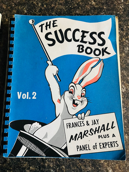The Success Book, Vols. 1 & 2 - Frances & Jay Marshall - SIGNED