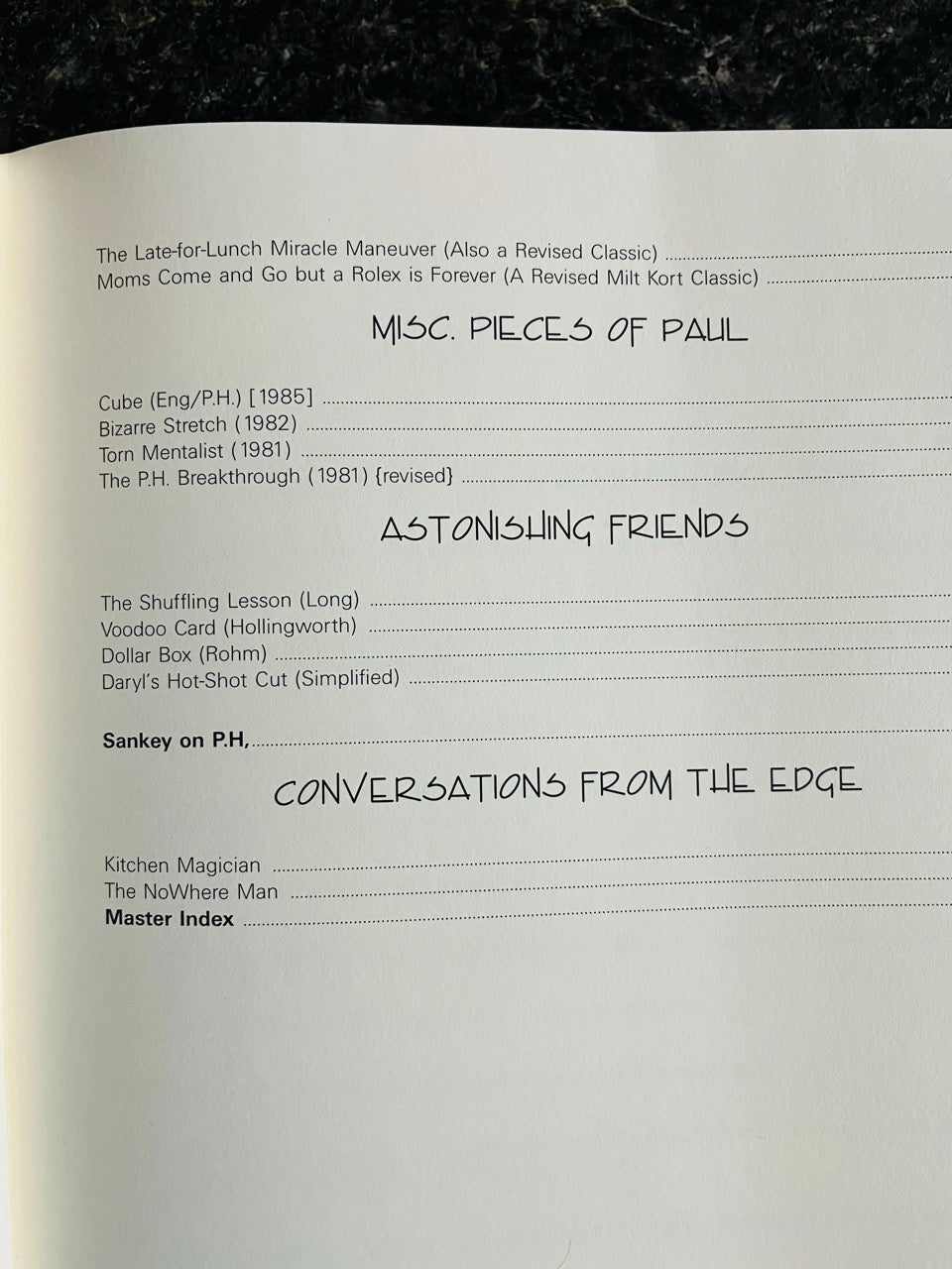 The Art Of Astonishment Book 3 - Paul Harris