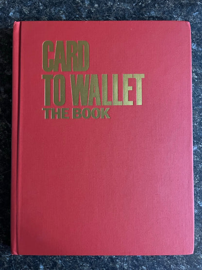 Card To Wallet: The Book - Jerry Mentzer
